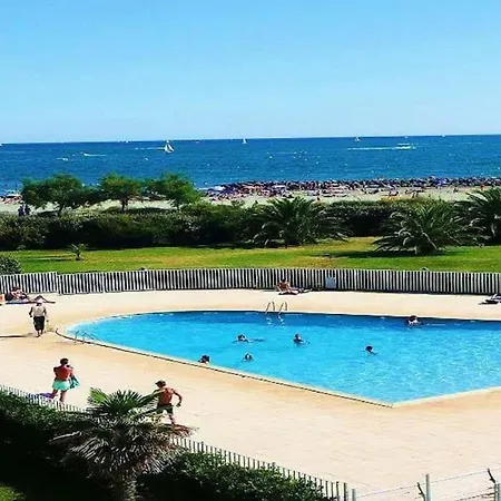 Apartamento Les Rivages De Rochelongues, T3, Piscine, Clim, Parking *