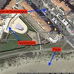 Les Rivages De Rochelongues, T3, Piscine, Clim, Parking 아파트 *