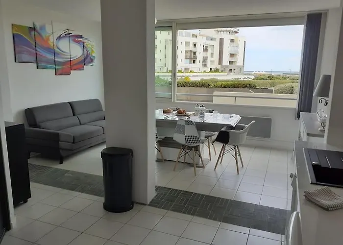 Appartamento Les Rivages De Rochelongues, T3, Piscine, Clim, Parking *