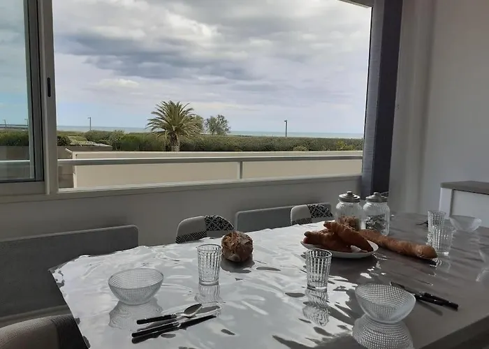 Les Rivages De Rochelongues, T3, Piscine, Clim, Parking