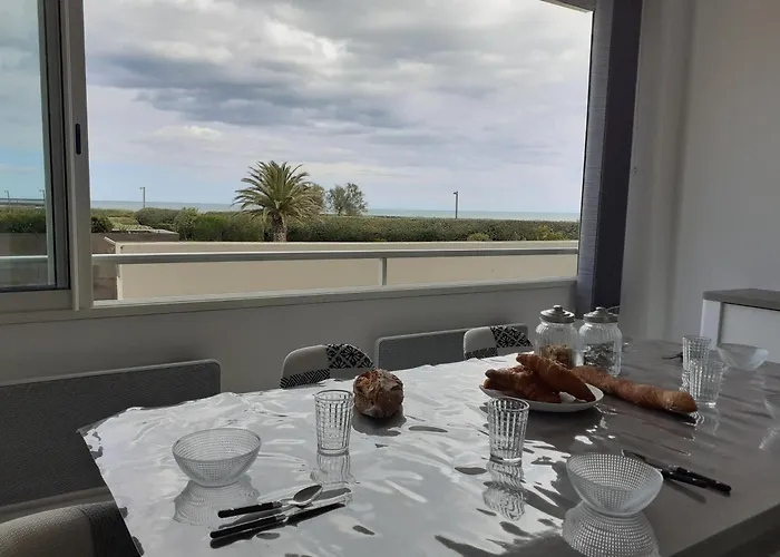 Les Rivages De Rochelongues, T3, Piscine, Clim, Parking